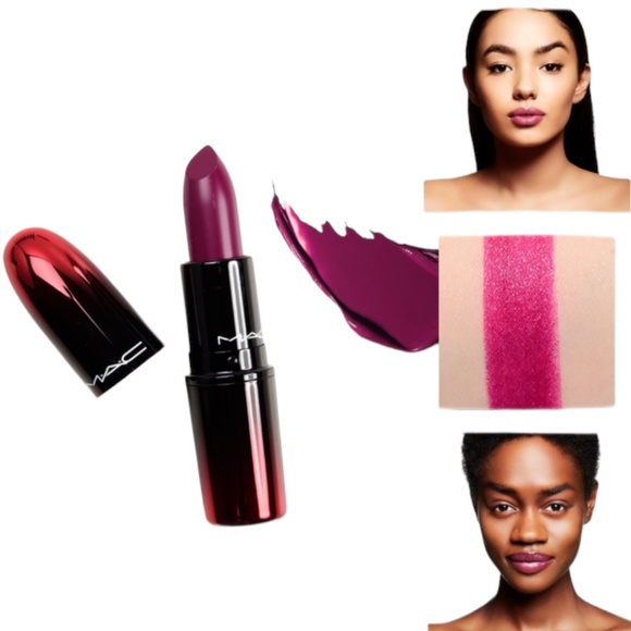 MAC Lipstick Bundle of 3 in La Femme 410, Joie de Vivre 415 & Give me Fever 428 - Picture 3 of 16